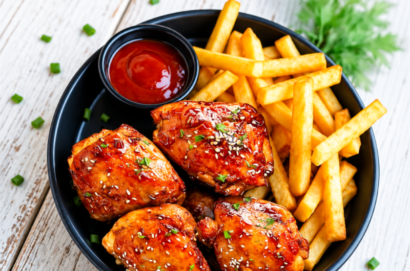 Pan-Fried Chicken Thighs
